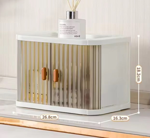 Stackable Cabinet with Clear Doors